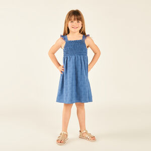 Ropa sin mangas efecto vaquero para niña 