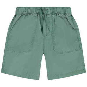 Bermudas lisas de tela para niño 