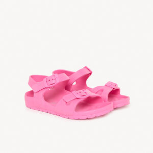 Sandalias de playa suaves con hebillas para niña 