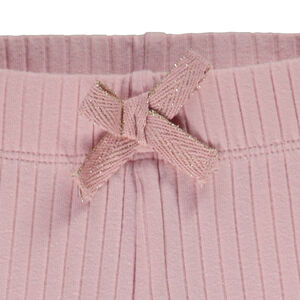 Leggings de punto acanalado con lazo para niña  Main Leggings de punto acanalado con lazo para niña