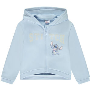 Chaqueta de felpa con cremallera Stitch Disney para niña 