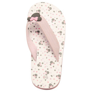 Chanclas con tira trasera y estampado Minnie Disney para niña 
