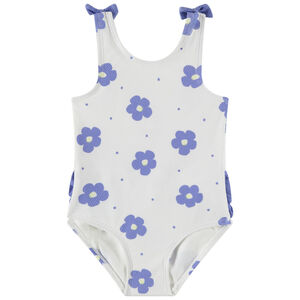 Bañador de una pieza con volantes y estampado floral para bebé niña 