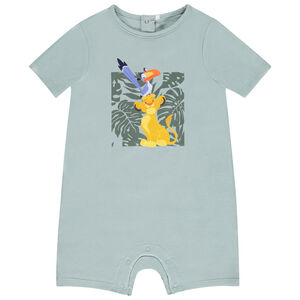 Pelele corto liso El Rey León Disney para bebé niño 