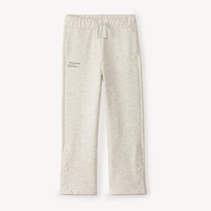 Pantalón de chándal para niña amplio y con presión 