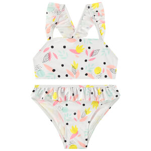 Maillot de baño 2 piezas estampado fantasía para niña 