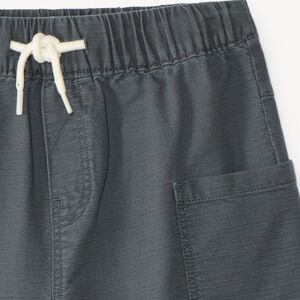 Bermudas lisas con bolsillos de carpintero para niño 