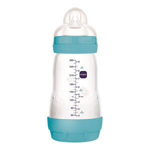 Biberón anticólicos 260 ml MATT - Azul 
