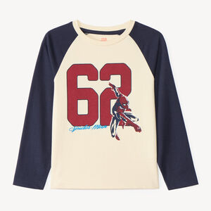 Camiseta de béisbol para niño de mangas largas Spider-Man Marvel 