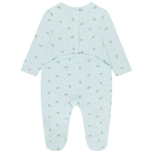 Lote de 2 peleles con estampado de tortugas para bebé niña con aberturas diferentes según la edad 