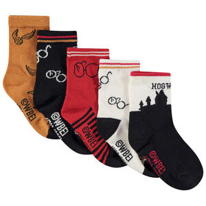 Pack de 5 pares de calcetines Harry Potter Warner para bebé niño 