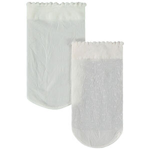 Pack de 2 pares de calcetines finos para niña 