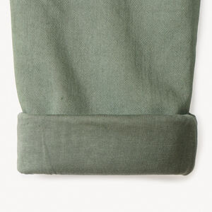 Vaqueros estilo denim efecto cargo forrados para niño 