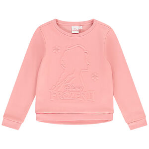 Sweat en molleton doux avec visuel embossed Frozen pour fille Main Sweat en molleton doux avec visuel embossed Frozen pour fille