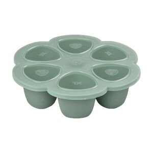 Moldes de conservación multiportiones de silicona 6x150 ml - Verde Salvia 