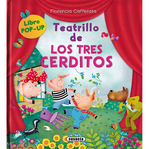 Libro Pop-up Teatrillo de los tres cerditos +3A 