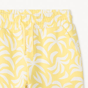 Conjunto de 2 piezas: camiseta con capucha + pantalones cortos estampados para niño 