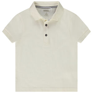 Polo liso de manga corta para niño  Main Polo liso de manga corta para niño