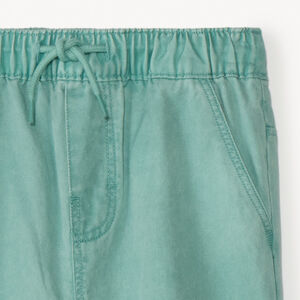 Pantalón jogger de tela lisa niño 