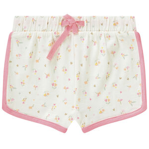 Short de deporte estampado fantasía para bebé niña 