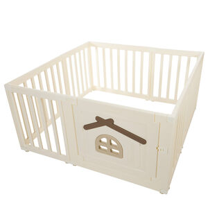 Parque modulable Joy en plástico blanco  Main Parque modulable Joy en plástico blanco