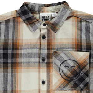 Camisa de manga larga a cuadros SmileyWorld para niño 