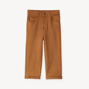 Pantalón de bebé niño en denim liso 