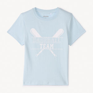 Camiseta de manga corta con estampado divertido para niño 