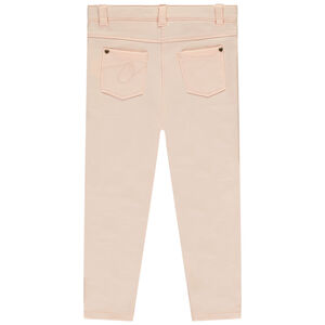 Jegging de felpa lisa niña 