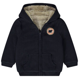 Gilet à capuche en tricot pour bébé garçon 