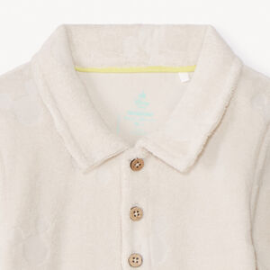 Polo de manga corta de felpa Mickey Disney para bebé niño 