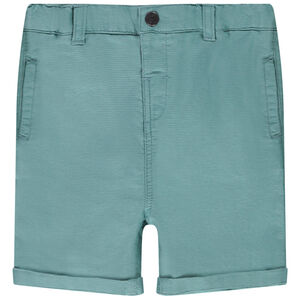 Bermudas de algodón fantasía unicolor para bebé niño 