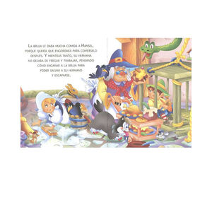 Cuento Pinocho y La casita de chocolate colección Clásicos para contar +4 años 