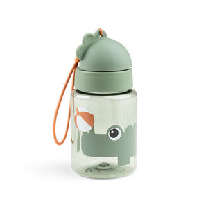 Gourde à paille 280ml Playground vert 