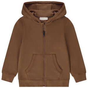 Gilet à capuche en molleton uni pour garçon  Main Gilet à capuche en molleton uni pour garçon