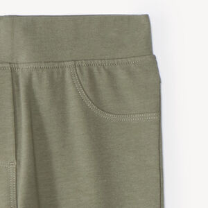 Jegging liso de punto para niña 