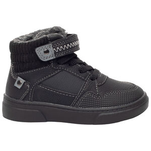 Botines con parte superior de terciopelo y forro en piel para niño Main Botines con parte superior de terciopelo y forro en piel para niño