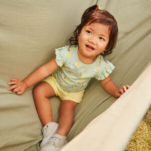 Conjunto de camisetas de manga corta de fantasía para niña bebé 
