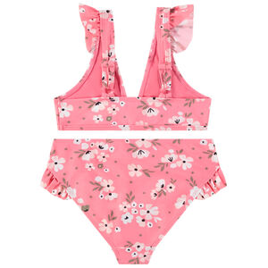 Maillot de baño 2 piezas estampado sakura niña 