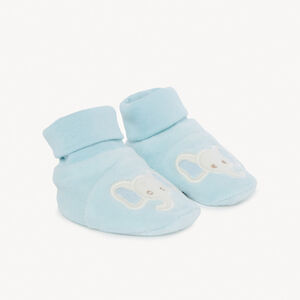 Patucos de terciopelo elefante para bebé niño  Main Patucos de terciopelo elefante para bebé niño