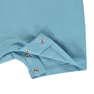 Combinaison courte en jersey print ourson et poisson pour bébé garçon 