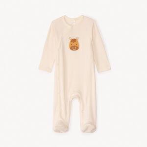 Pijama de abeja con parche de caballo para bebé niño. 