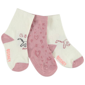 Pack de 3 pares de calcetines Nala Disney para bebé niña 