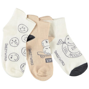Pack de 3 pares de mallas ciclistas SmileyWorld para niño 
