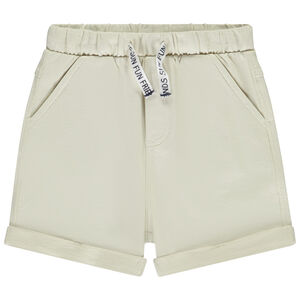 Bermudas de felpa lisa para bebé niño 