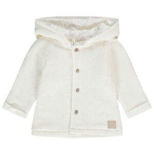 Chaqueta de punto con capucha para bebé  Main Chaqueta de punto con capucha para bebé