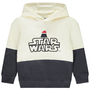 Sudadera con capucha efecto colorblock de Star Wars para niño. 