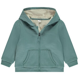 Chaleco de felpa con capucha para bebé niño 