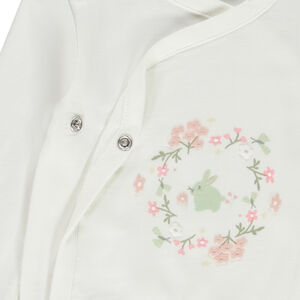 Pack de 5 bodies de manga larga para bebé niña en jersey 