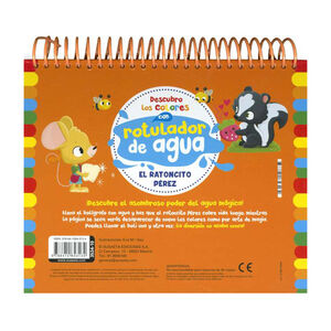 Libro con rotulador de agua El ratoncito Pérez +4años 